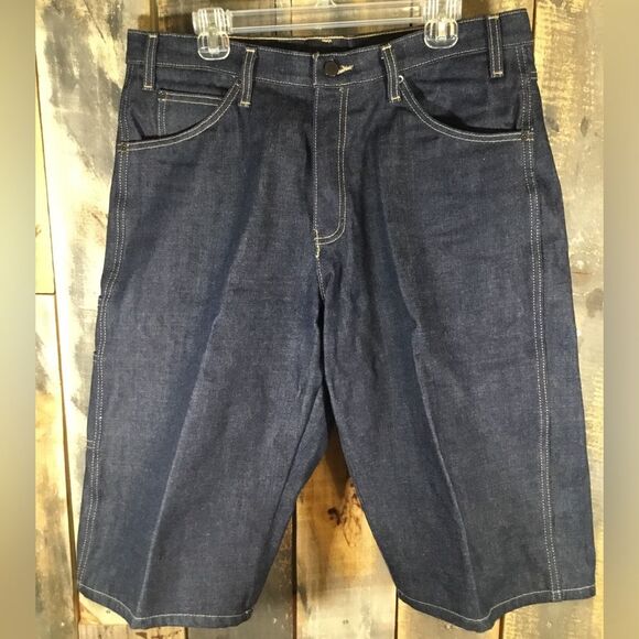 Dickies jean shorts 14 in length men’s waist 34 - Picture 1 of 7